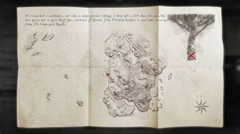 All Skull and Bones treasure map answers and locations.